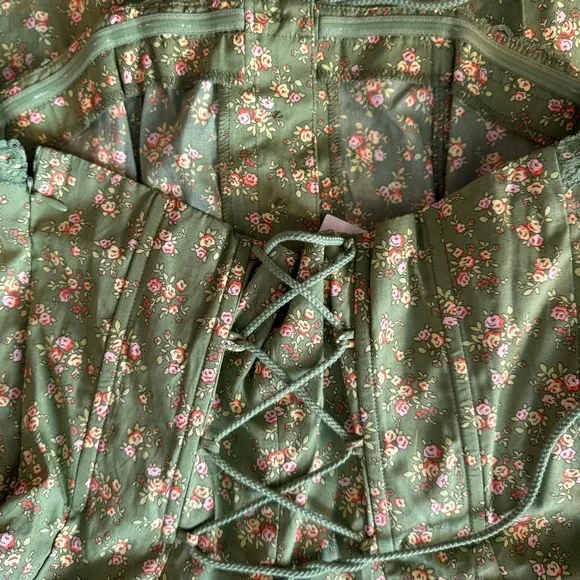 Kimchi Blue Addison Strapless Fit & Flare Mini Dress - Picture 9 of 10